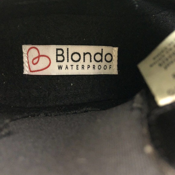 NEW Blondo Womens Emelia Chelsea Bootie 7.5M Waterproof Leather Snakeskin Print - Picture 7 of 9